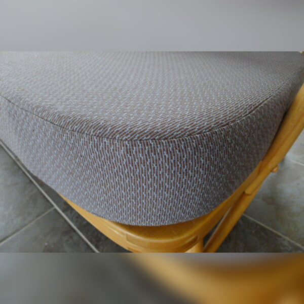 Ercol 203 3 Seater Mattress in Grey/Blue Hatch