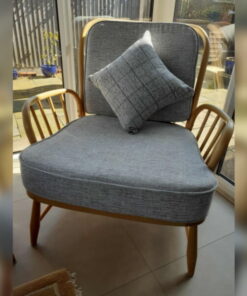 Ercol 766 Jubilee Chair Seat & Back Cushios in Ross Perth Slub Marble SR13665