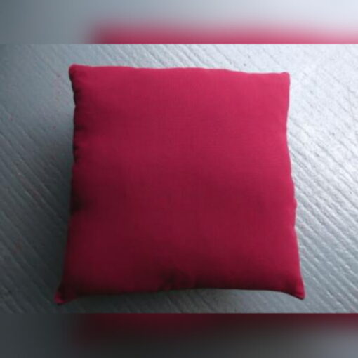 Massive Floor Cushion 36 x 36 inches Burgundy Stitch - Image 2