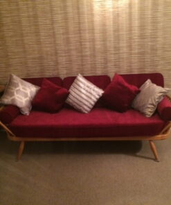Ercol 355 Studio Couch Ross Fabrics Pimlico Complete set of Cushions and Covers