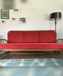 Ercol 766 Jubilee 3 seater Seat & 3 Back Cushions in most of our fabrics, even this fantastic Red