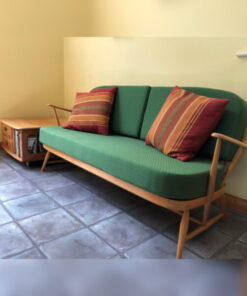 Ercol 334 3 Seater Seat & Back Cushions Nouveau Verona Green