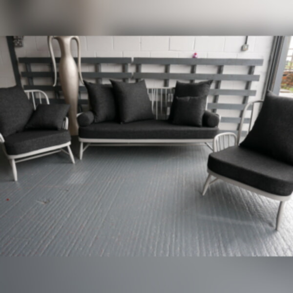 Ercol 766 Jubilee 3 seater Seat Cushion in Charcoal