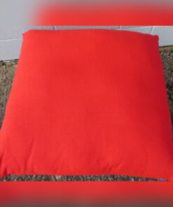 Massive Floor Cushion 36 x 36 inches Red Stitch