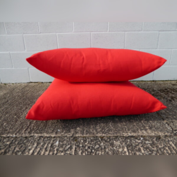 Massive Floor Cushion 36 x 36 inches Red Stitch - Image 5
