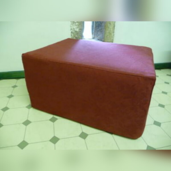 3Fold Foldaway Maxi Mattress 30 inches wide Burgundy - Image 6