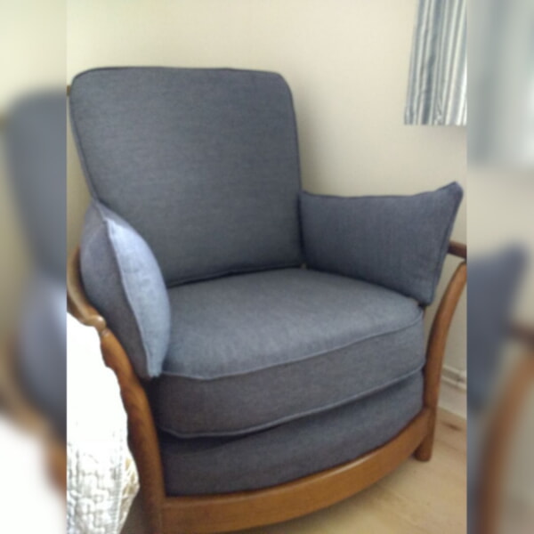 Renaissance High Back Model 1068 Chair Seat Cushion & Cover