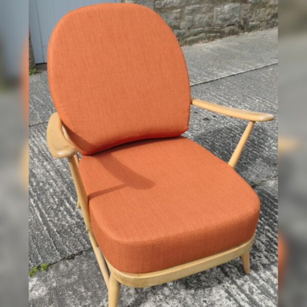 Going out today in this lovely burnt orange fabric