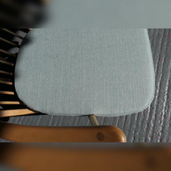 Ercol 203 in our very own Duck Egg Ice Weave 