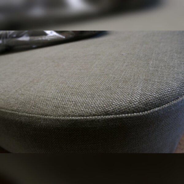 Ercol 355 in Customer's own fabric. Technology arrives at Safefoam.