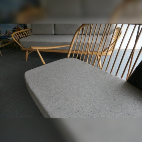 Out this week,  Ercol 203  Settee in customer's own fabric + Daybed
