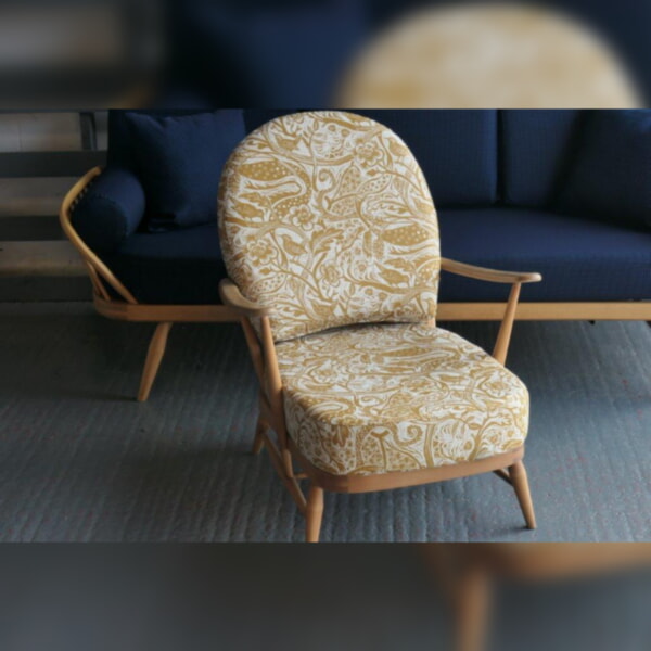 Ercol 203 in a very special fabric