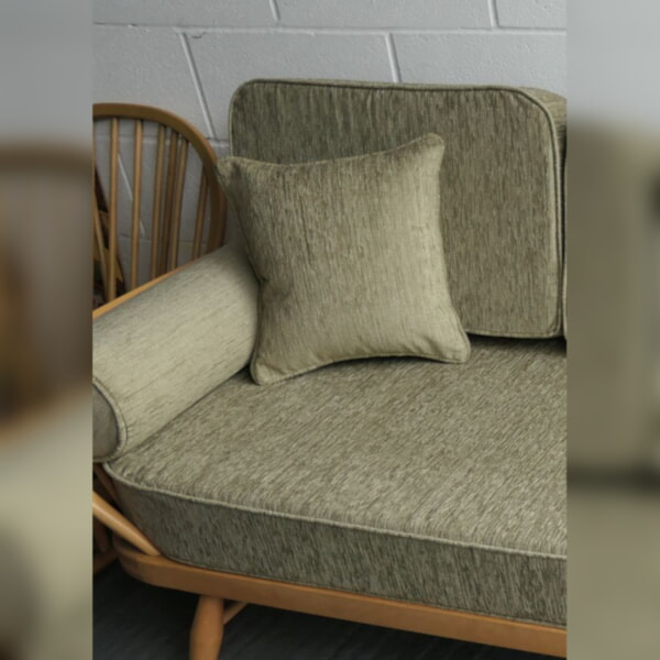 Ercol Daybed in Ross Fabrics Canterbury Celadon Ercol Daybed in Ross Fabrics Canterbury Celadon