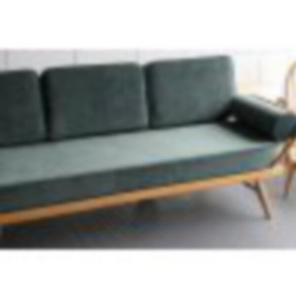Ercol 355 Ross Fabrics Pimlico Crush Ocean