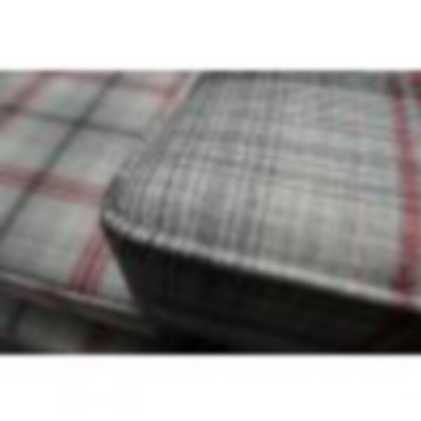 Ercol 2 seater Old Colonial in Woolen Grey/Red Check