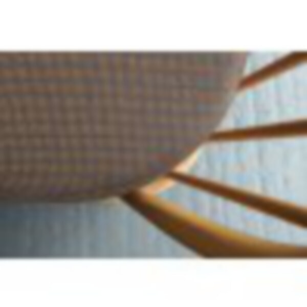 Daybed in our Blue and Orange Geometric fabric