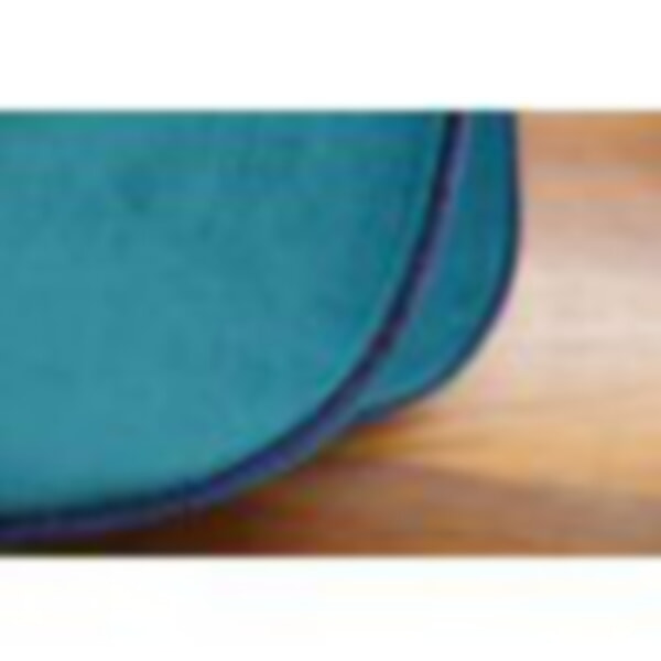 203 with Aquavelvet Teal & Navy piping
