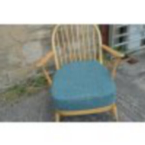 Ercol 203 Chair in Cristina Marrone Ferrara FER 2446 Hedgerow