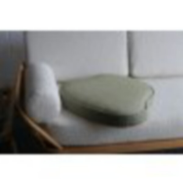 Ercol Chairmaker Chair cushion in Ross Fabric, Perth Herringbone Nettle