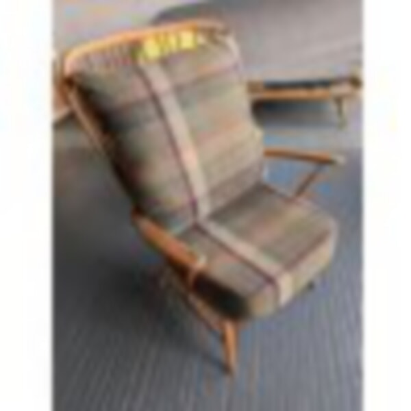 This pair of cushions for Ercol 477 out in our first week back.