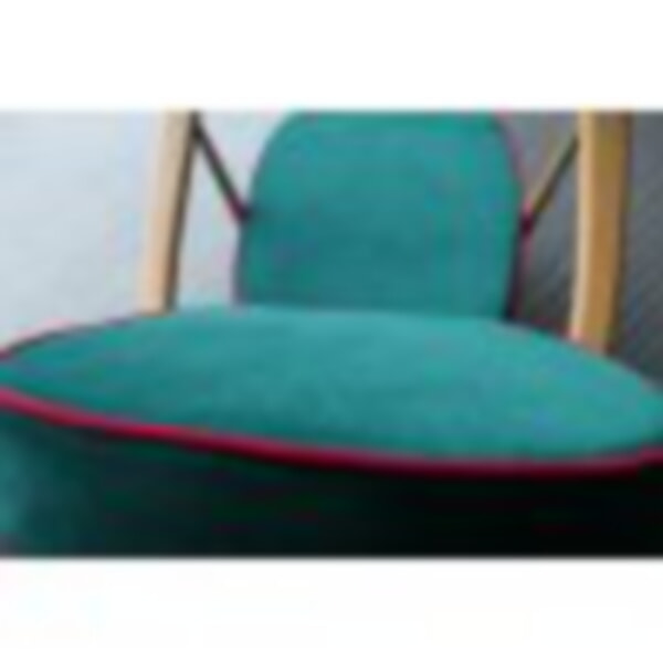 Ercol 203 in Ross Fabric's Aquavelvet Teal