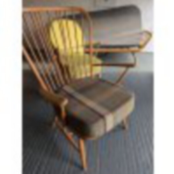 This pair of cushions for Ercol 477 out in our first week back.