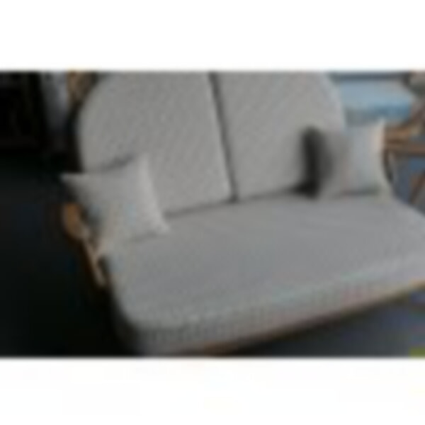 Ercol 203 2 seater in Jane Churchill Cornelia Aqua/Green