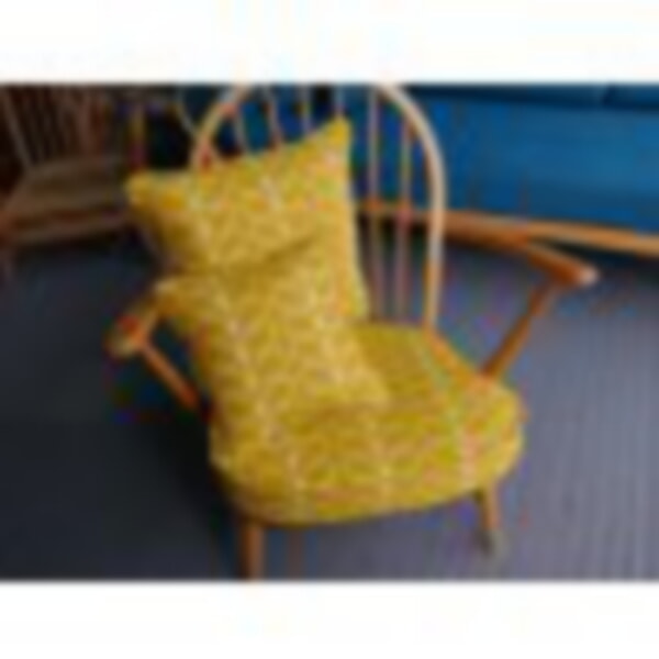 Retro style Orla Kiely print fabric by Ashley Wilde