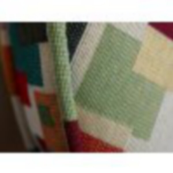 Geometric Blocks Ercol 305 Chair.