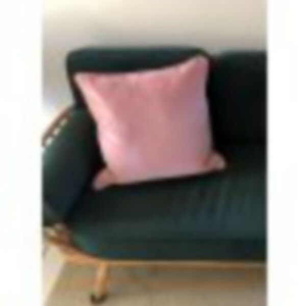 The Ercol Daybed in Ross Fabrics Notting Hill Plain Hunter