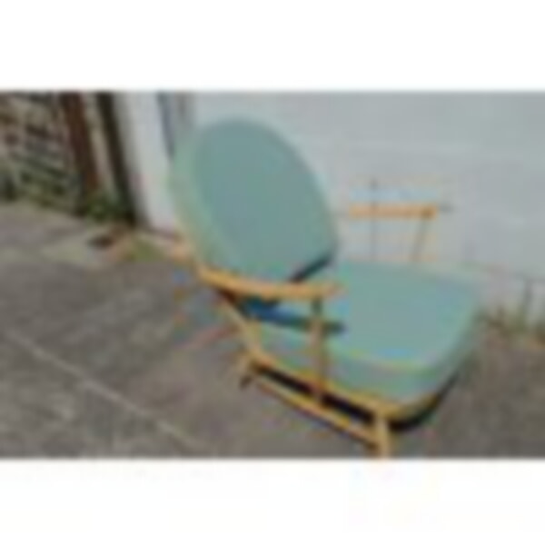 Our newish Laguna Green on Ercol 203, looking good.