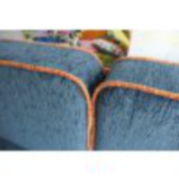 Ercol 355 in Ross Fabric's Fabulous Carnaby Flame Blue