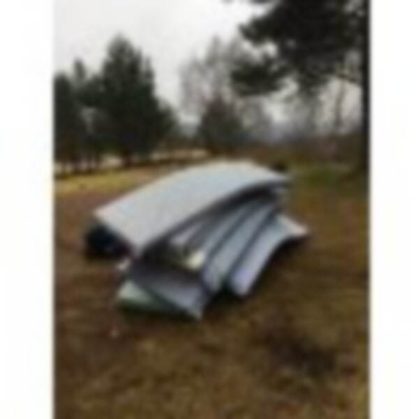We dispose of the old mattresses, making life easier for the hut members.