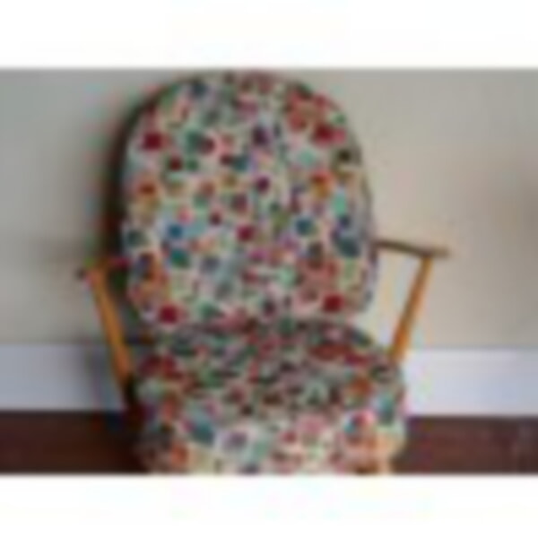 Geometric Blocks Ercol 305 Chair.