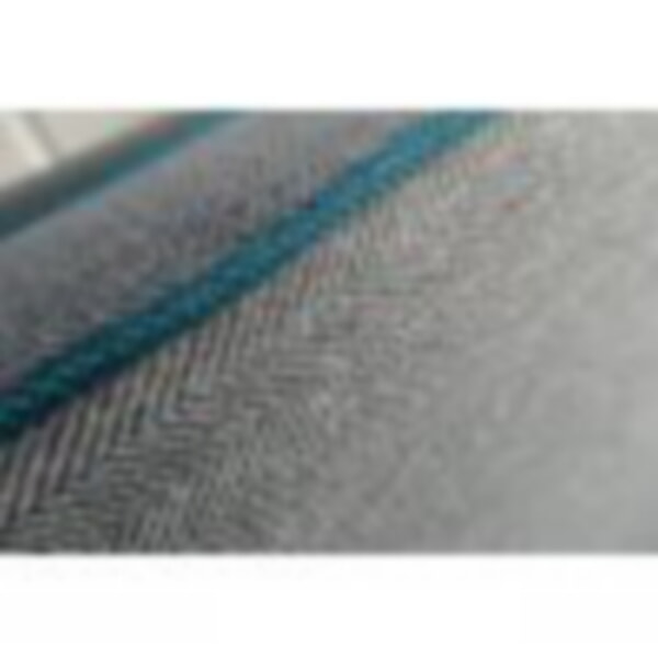 Our fantastic Mid Grey Herringbone with Teal piping
