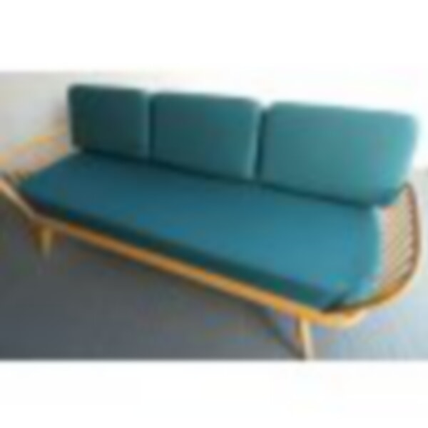 An Ercol Daybed in our own Venus Petrol fabric, out to Wolverhampton