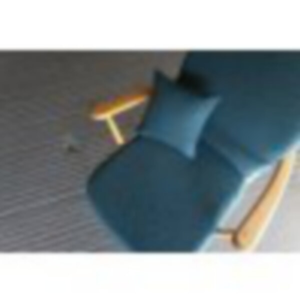 Ercol 203 Chair in Designers Guild La Rocelle Bleu Paon