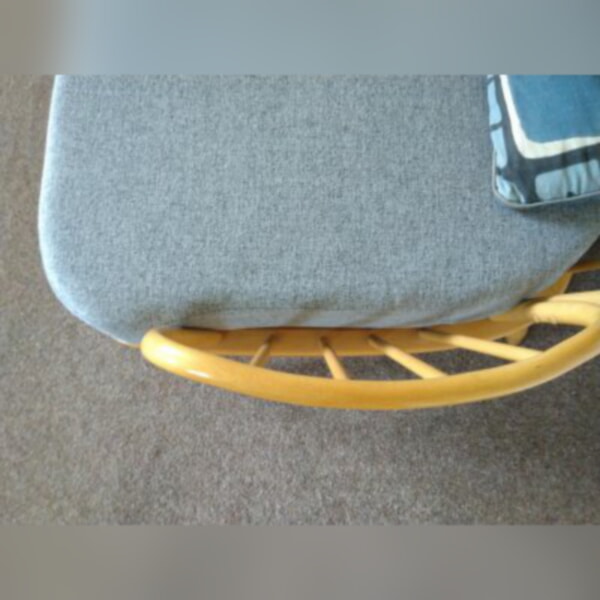 Our mattress follows the curve of the frame