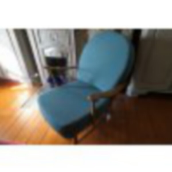 This is a new fabric, our Turkis Teal. Goes well on Ercol furniture