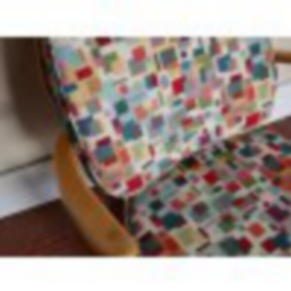 Geometric Blocks Ercol 305 Chair.