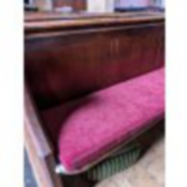Pimlico Wine from Ross Fabrics for this lovely church near Bedford