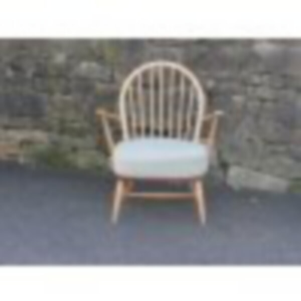 Modern fabrics look good on Ercol vintage styles
