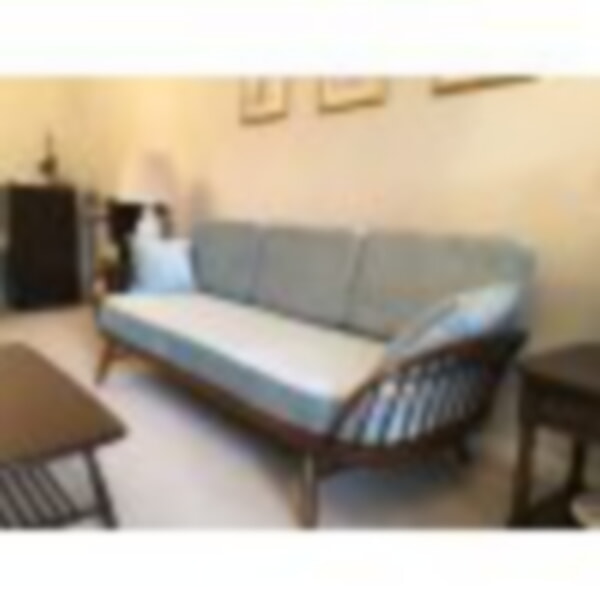 Fabric on the Ercol Daybed is Momentum Ascent by Harlequin, from Norfolk Upholstery.