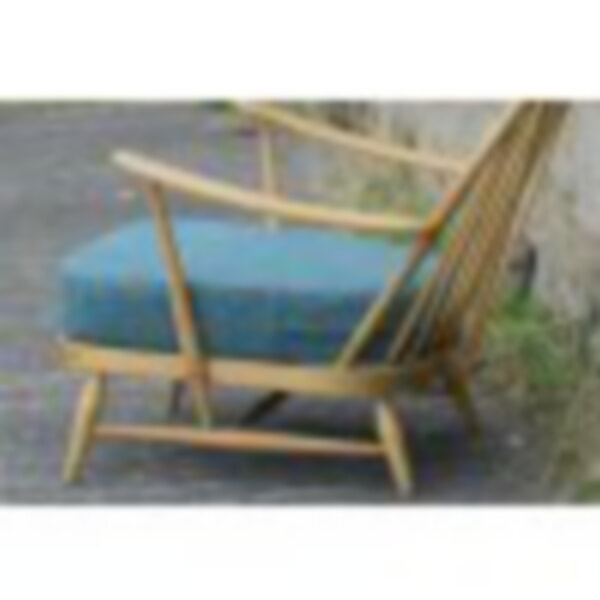 Ercol 203 Chair in Cristina Marrone Ferrara FER 2446 Hedgerow