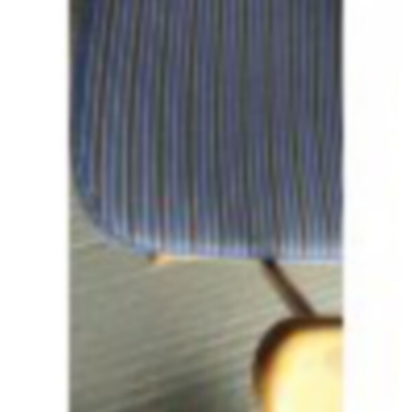 Ercol 203 in this beautiful Blue Grey Bold Stripe