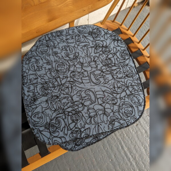 Ercol 478 in amazing Stephen Walters Silk Mill fabric